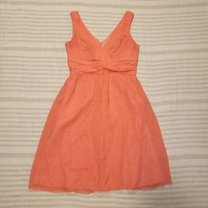 Donna Morgan Peach Dress